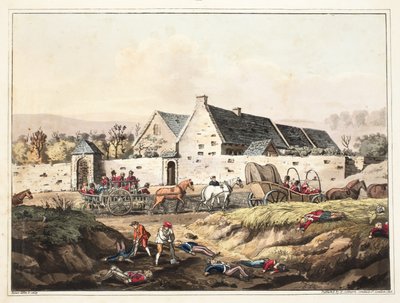 The Farm of La Haye Sainte by James Rouse