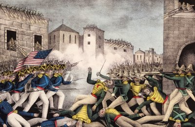 Battle of Monterrey. Mexican-American War. by James S. Baillie