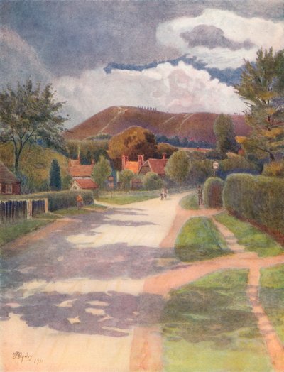 Ewehurst Village by James S Ogilvy