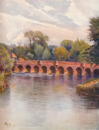 Leatherhead Bridge by James S Ogilvy