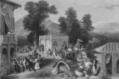 Death of Bishop Heber, 1846 by James Sands