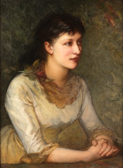 An Elegant Young Woman by James Sant