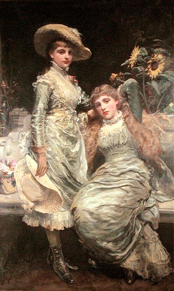 The Two Sisters by James Sant