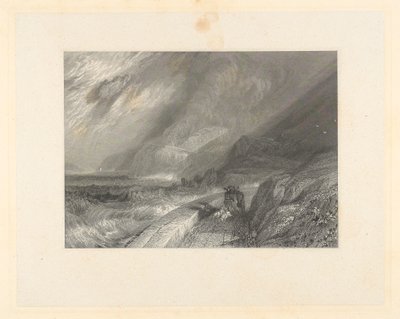 Penmaen Mawr, Caernarvonshire by James T. Willmore