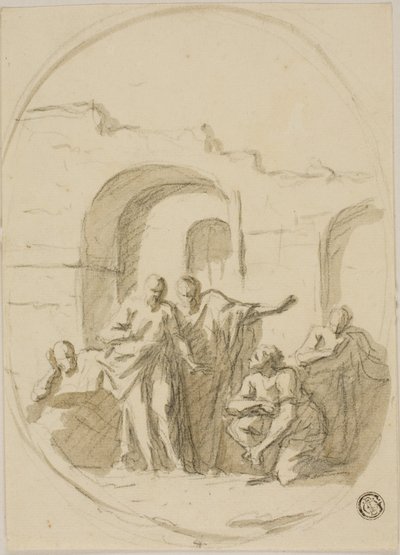 Saint Paul and Barnabas at Lystra by James Thornhill