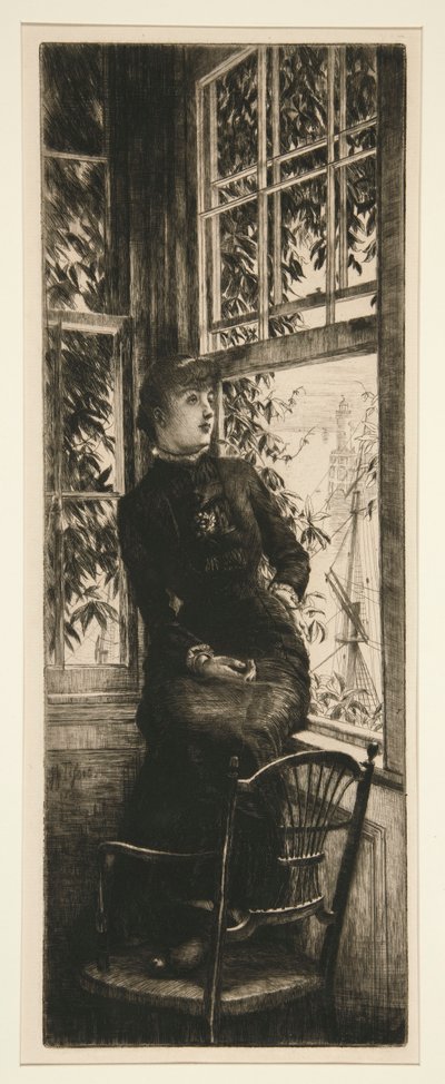 By the Sea by James Tissot