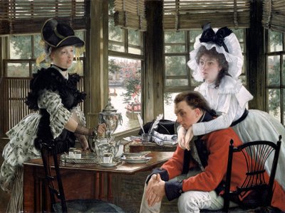 Bad News The Parting by James Tissot