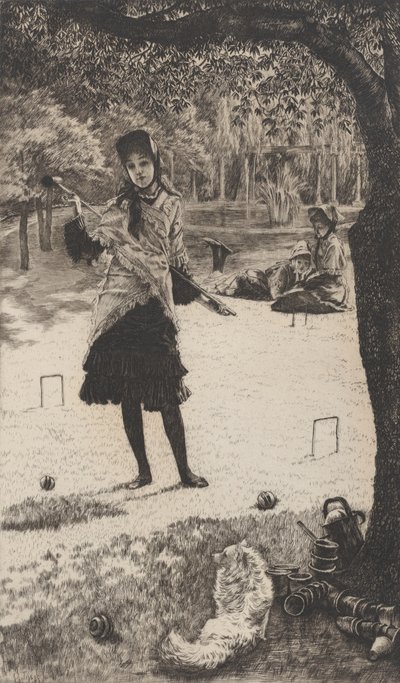 Croquet by James Tissot