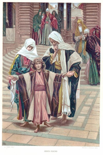 Jesus Found by James Tissot