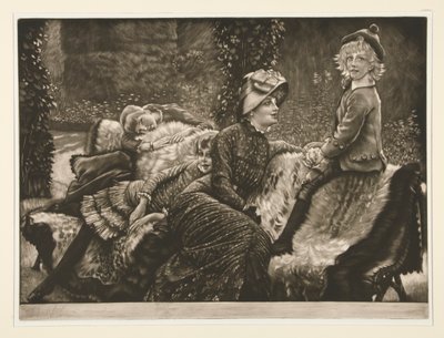 The Garden Bench by James Tissot