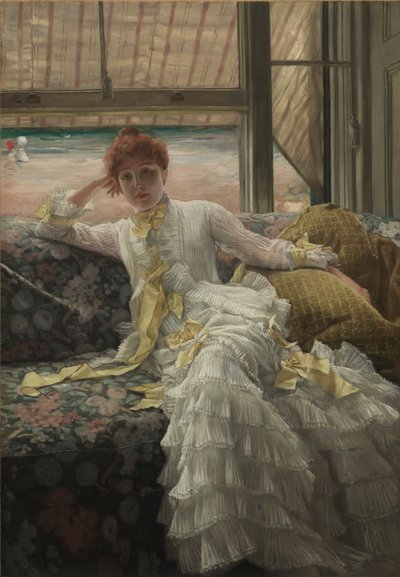 Seaside (July: Specimen of a Portrait) by James Tissot