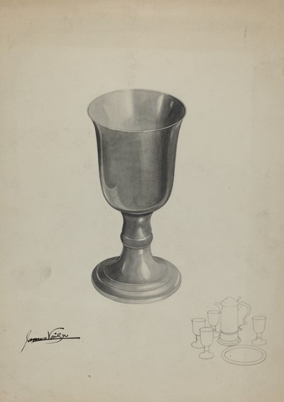 Pewter Chalice by James Vail