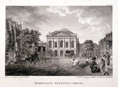 Clerkenwell Green, Finsbury, London, 1796 by James Walker