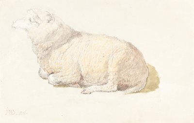 A Sheep Resting by James Ward