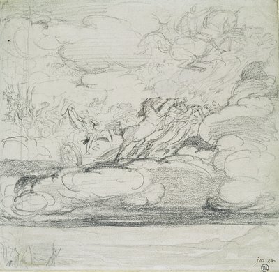 Elijah Casting Off His Mantle by James Ward