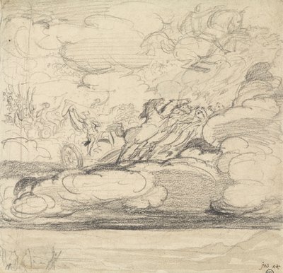 Elijah Casting off His Mantle by James Ward