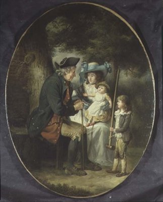 Family in a Landscape by James Ward