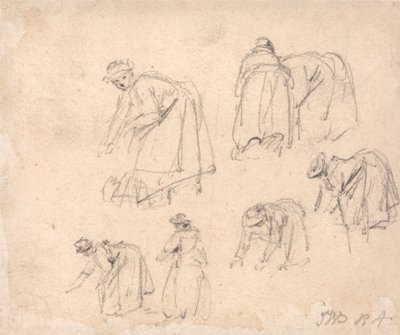 Figure Studies: Women Laboring by James Ward