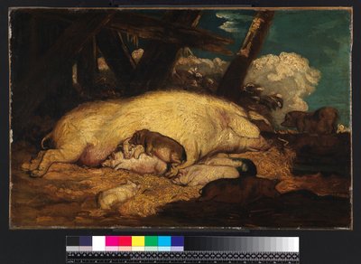 Pigs, not before 1793 by James Ward