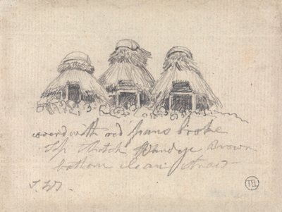 Thatched Huts by James Ward