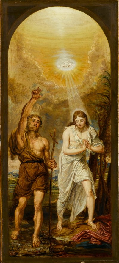 The Baptism of Christ, 1841 by James Ward