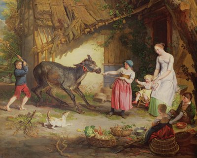 The Obstinate Ass by James Ward
