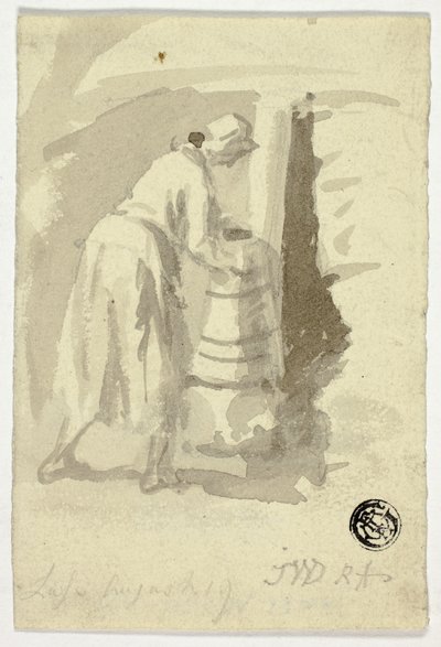 Woman Near Stove by James Ward
