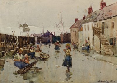 Old Shore Head, Arbroath by James Watterston Herald