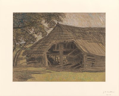 Dilapidated Barn by Jan Adam Zandleven