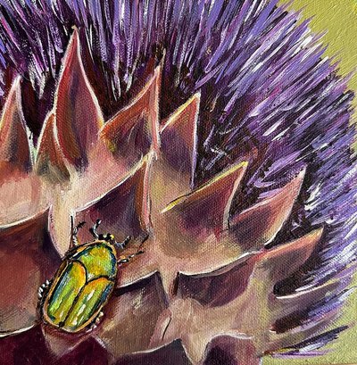 Beetle Below by Jan Barzottini