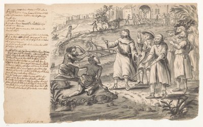 Christ Heals the Possessed by Jan Brandes