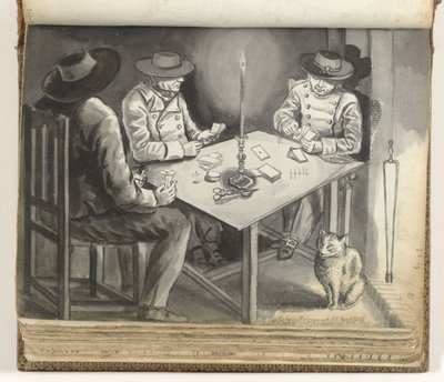 Card Evening at Lochner by Jan Brandes