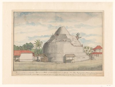 Kalyani Stupa in Ceylon by Jan Brandes