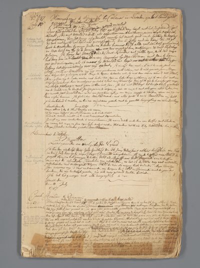 Draft Letters Book Jan Brandes (1743-1808), 1787-1790 by Jan Brandes