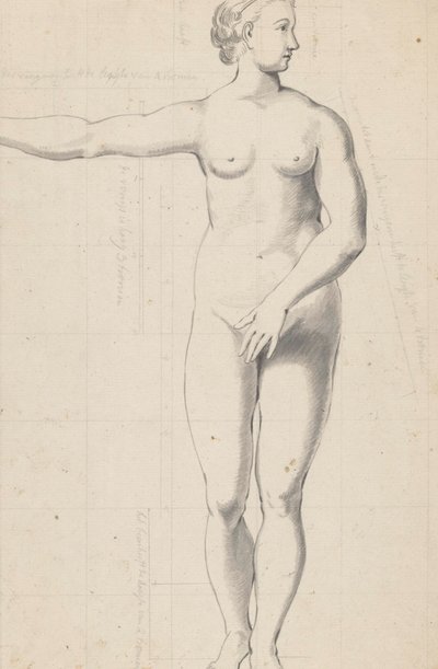 Nude Studies of Woman and Man by Jan Brandes