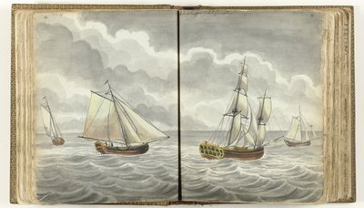 Ships in the Channel by Jan Brandes
