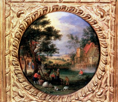 Gathering Apples by Jan Brueghel the Younger