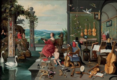 The Allegory of Hearing by Jan Brueghel the Younger