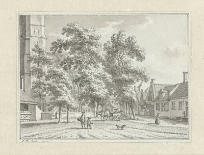 View of Serooskerke by Jan Bulthuis