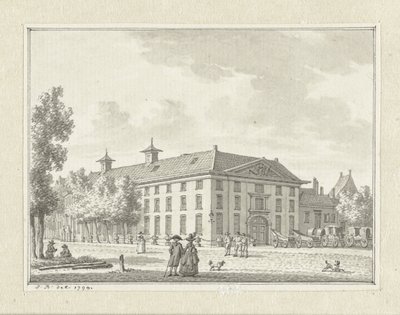 The Admiralty Court in Rotterdam by Jan Bulthuis