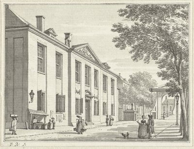 The Prinsenhof in Rotterdam by Jan Bulthuis