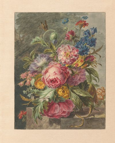 Still Life with Flowers by Jan Evert Morel (I)