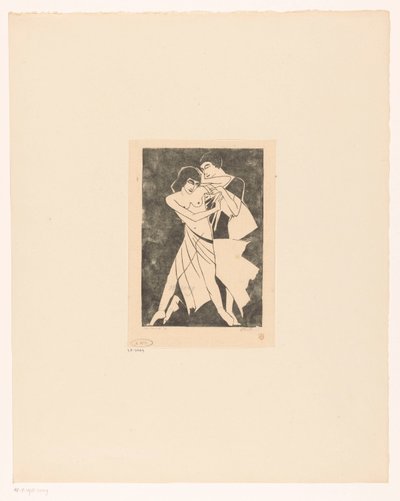 Dancing Couple by Jan Frank (signed by artist)