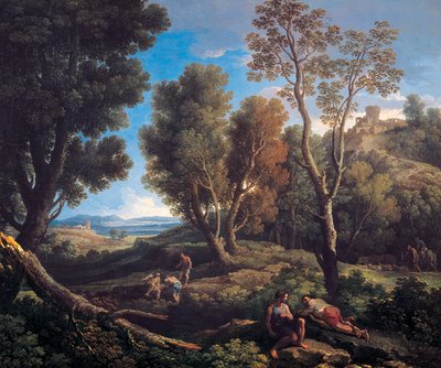 Landscape by Jan Frans van Bloemen