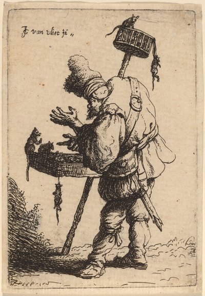 The Rat Catcher by Jan Georg van Vliet