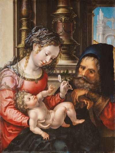 The Holy Family by Jan Gossaert