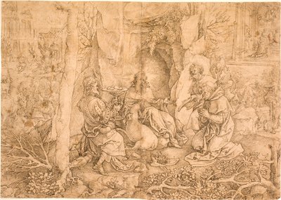 The Legend of St Giles by Jan Gossaert