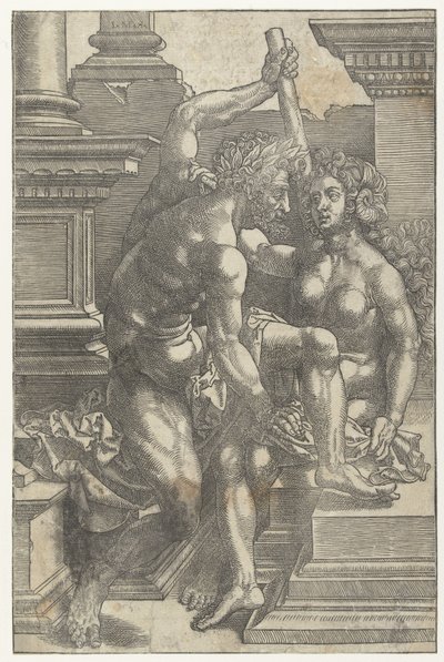 Hercules and Omphale by Jan Gossart