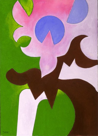 Green-Brown-Rose by Jan Groneberg