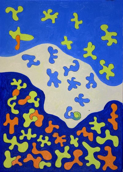 Shower Curtain, 2010 by Jan Groneberg